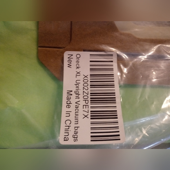 NEW 8 PACK ORECK UPRIGHT VACUUM CLEANER BAG COMPATIBLE. ORECK XL TYPE - Picture 7 of 8